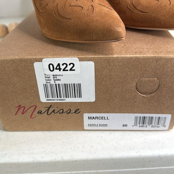 Matisse Marcell Heeled Mules in Cedar, Size 8 M - Picture 8 of 9